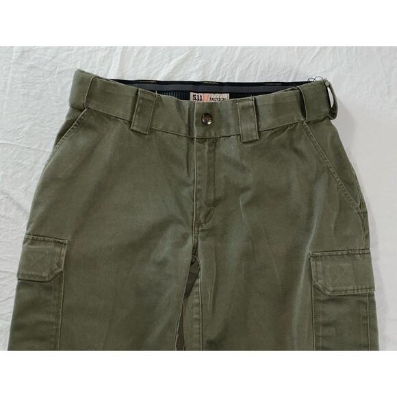 5.11 Tactical Women's Twill PDU Class B Cargo Pant. Washed Navy, Women's 10. GUC - Picture 6 of 9